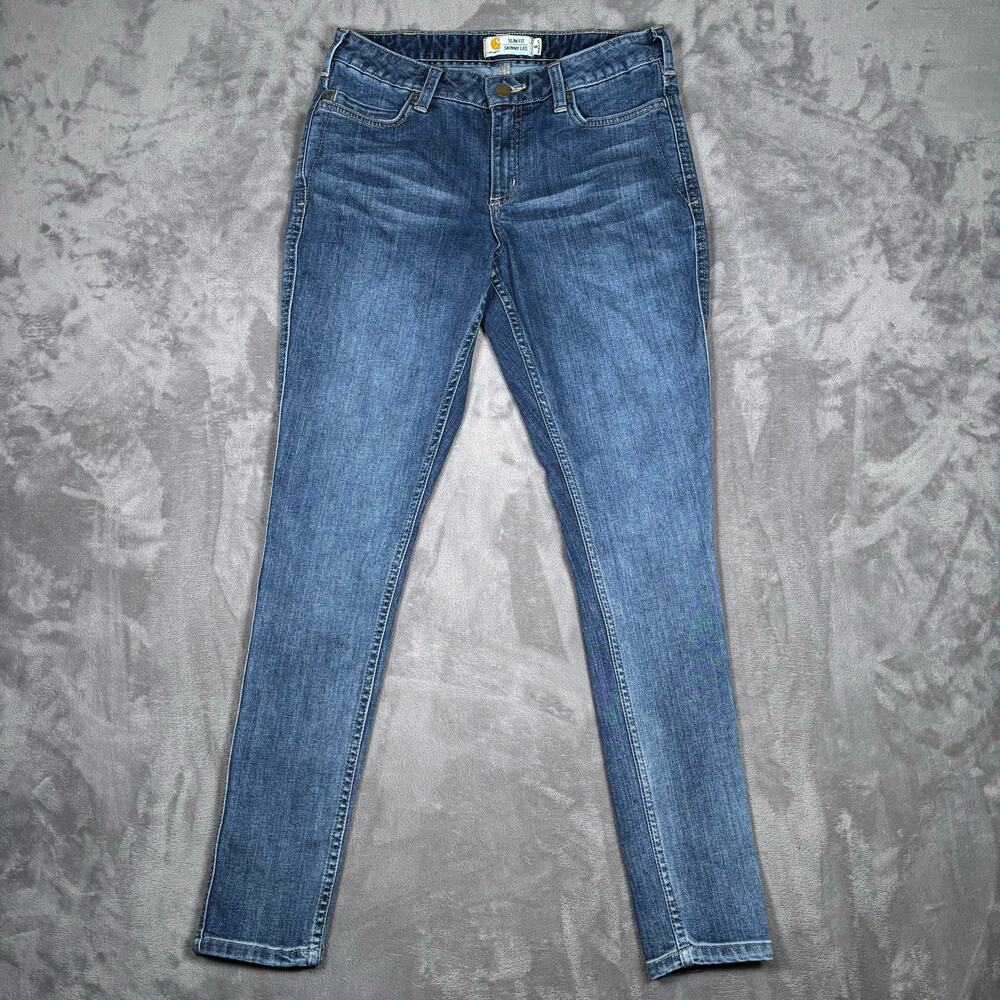 Carhartt Layton Slim Fit Skinny Jeans Women’s Size 6 Regular Blue